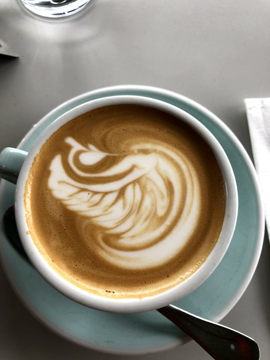 flat white at West Juliett, Marrickville