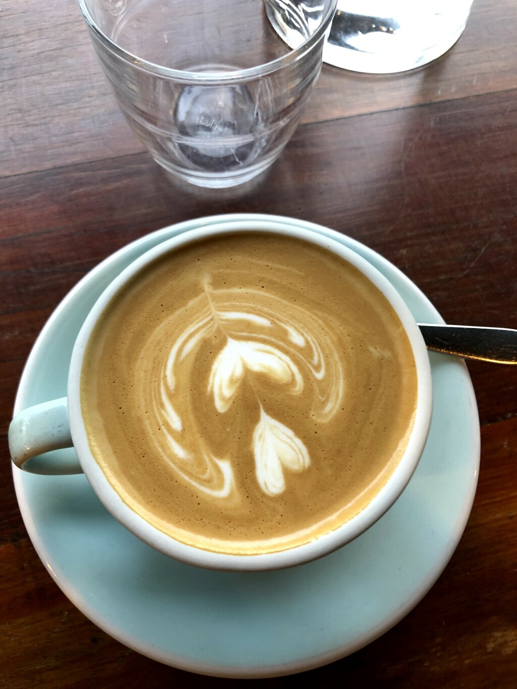 flat white at the Wedge, Glebe